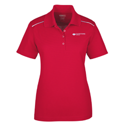 Ash City - Core 365 Ladies Radiant Performance Piqué Polo with Reflective Piping 